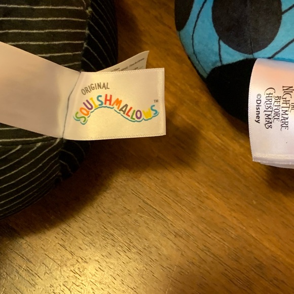 Disney Squishmallow Nightmare Before Christmas Jack Skellington Zero Sally 8” - Picture 7 of 8